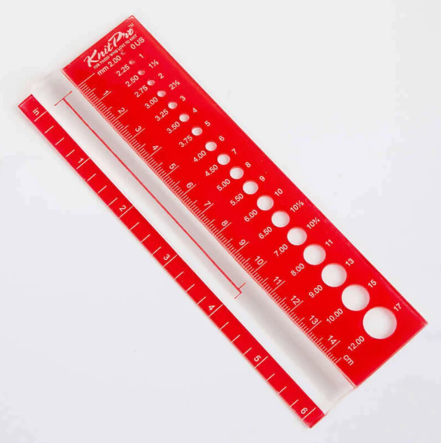 KnitPro NEEDLE GAUGE